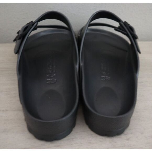 Birkenstock Men's Sz 43 US 10 Anthracite Gray Arizona Essentials EVA Sandals - Picture 10 of 12